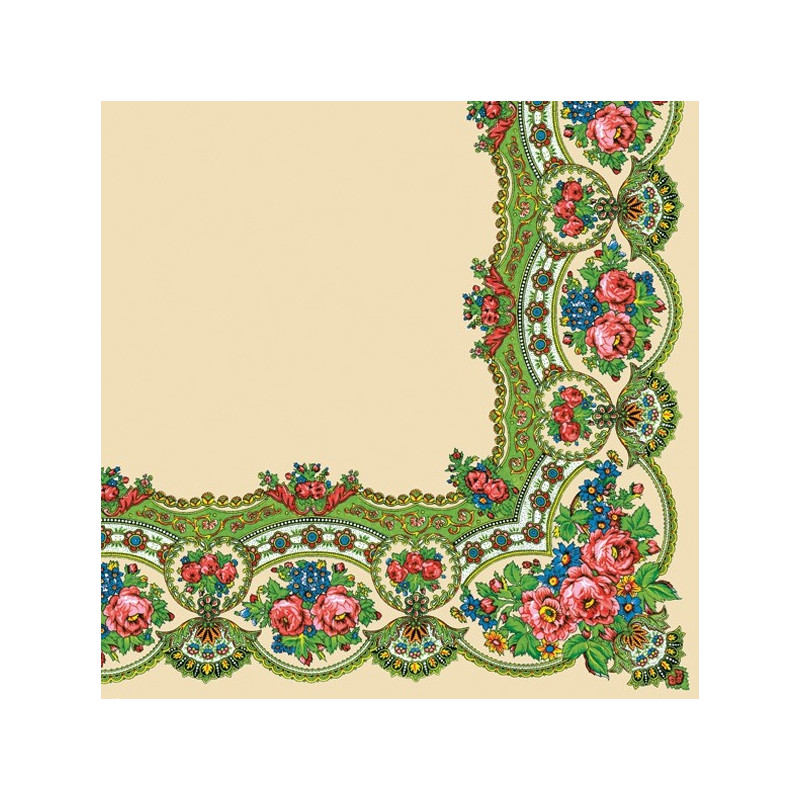 Serwetki z nadrukiem regionalnym 33x33 cm 