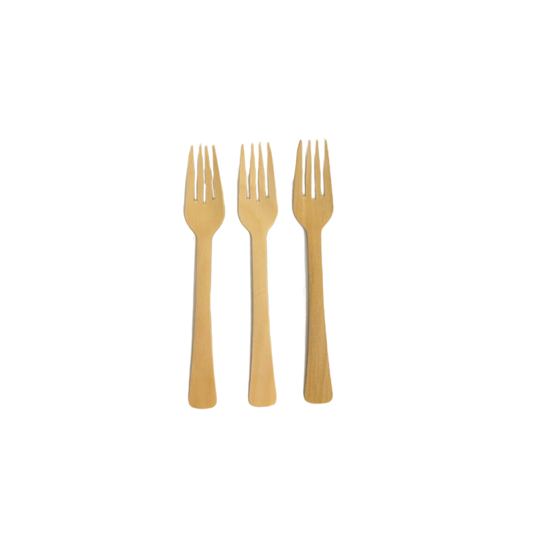 Ekologiczny drewniany widelec jednorazowy 