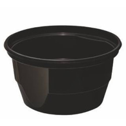 Miska plastikowa Easy Handle czarna 560 ml /A50