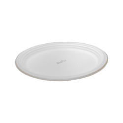 Ekologiczny półmisek owalny z trzciny 263x199 mm 
