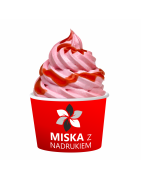 Miseczka na lody 1-warstwowa PEŁNY ZADRUK