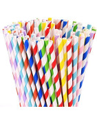 Rurki, słomki i ozdoby do napojów 